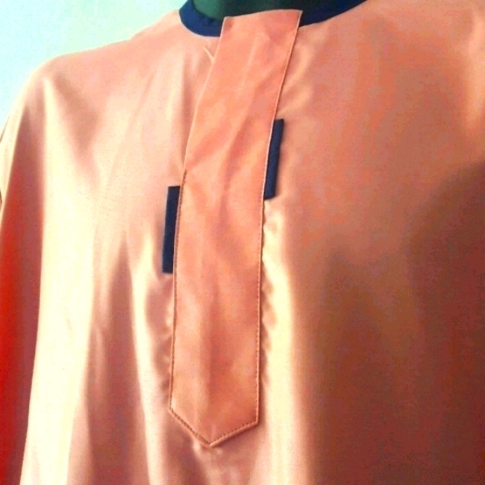 𝅺CUSTOM Dashiki Pullover Shirt, XL - Picture 5 of 8
